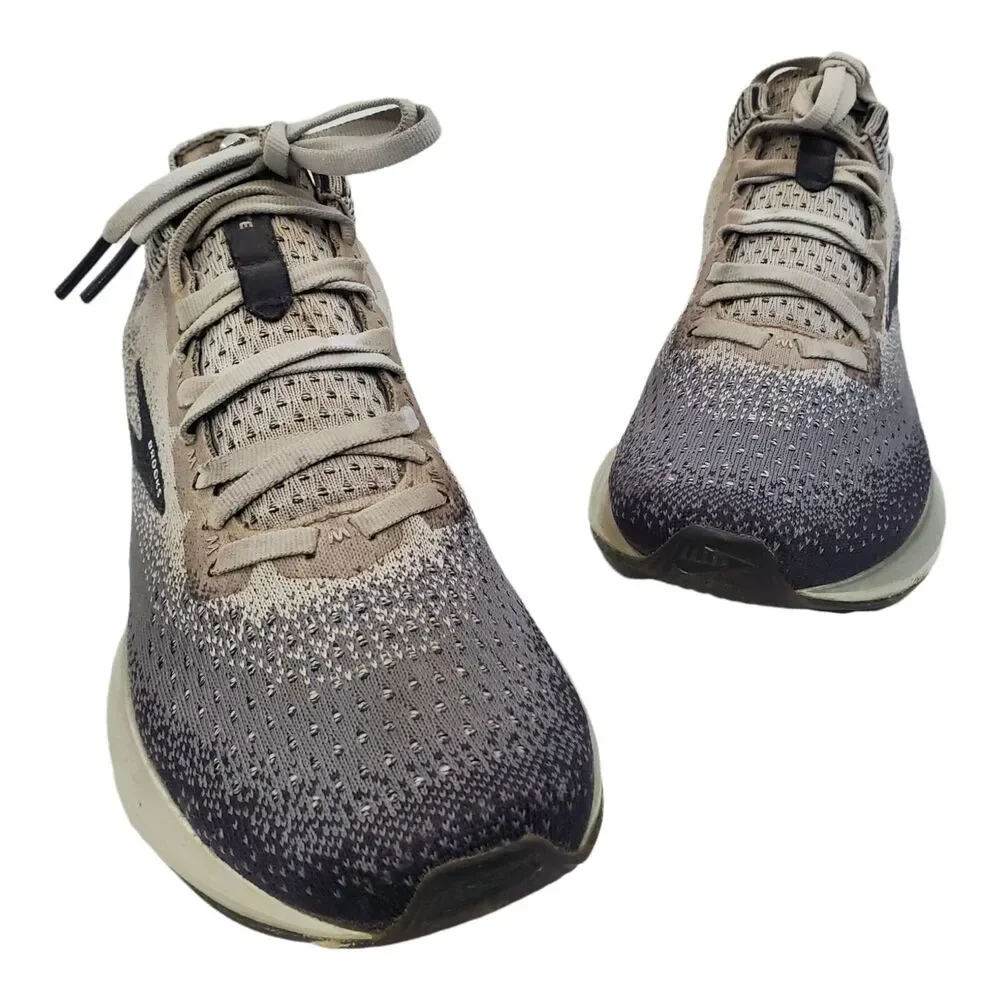 BROOKS Shoes LEVITATE 2 Womens Size 10 Gray Running Sneaker Athletic 1202791B178